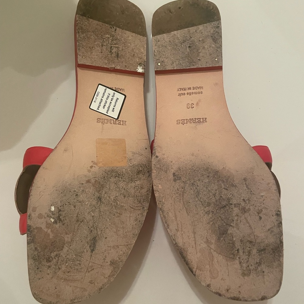 Hermes sandals size 39 - Picture 2 of 5